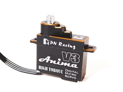 PN Racing Part #500833 V3 Anima High Torque Titanium Gear Digital Micro Servo