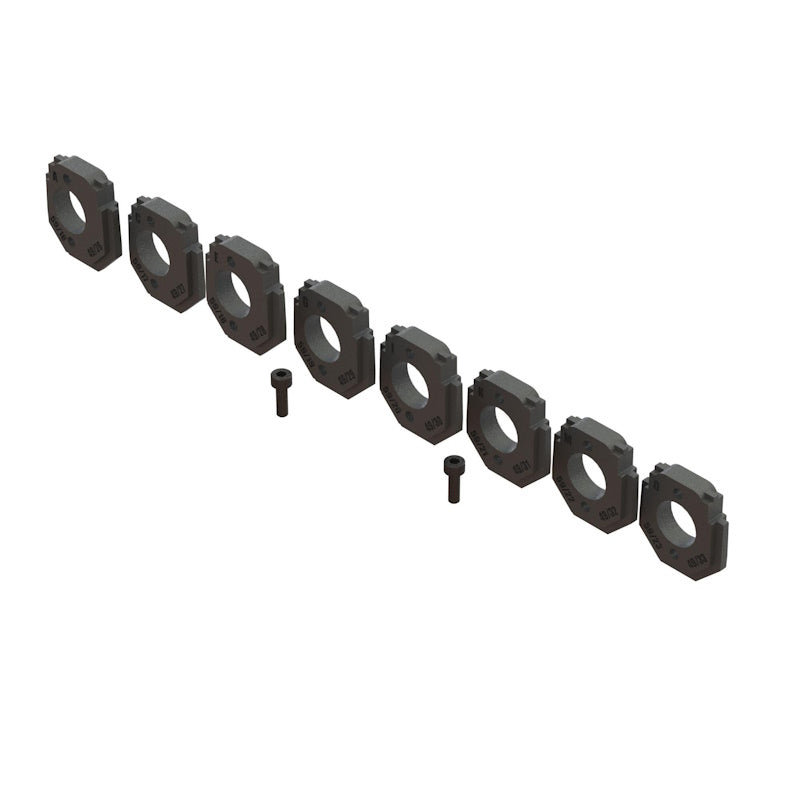 ARRMA ARA320744 Motor Mount (8pcs) Set: Granite Grom Mega