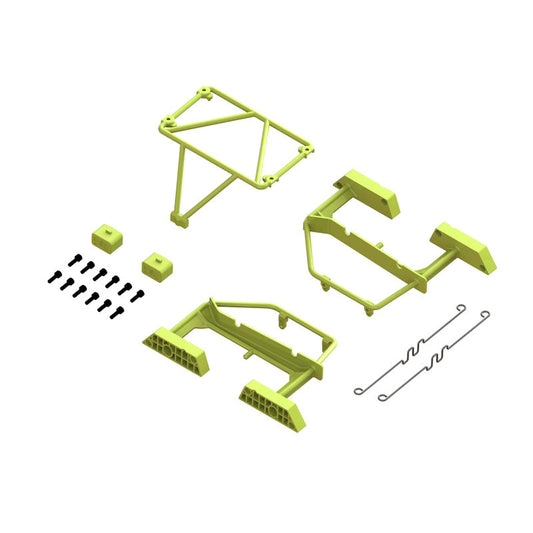 Arrma ARA320819 Desert Truck Body Roll Cage Set Yellow For Mojave GROM