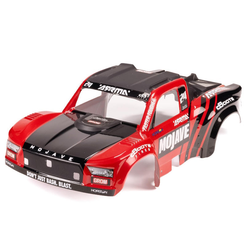 ARRMA ARA412008 MOJAVE GROM Body - Red/Black