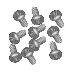 Serpent Part #SER1217 Screw RH PH 3.5X9.5 (10) A12