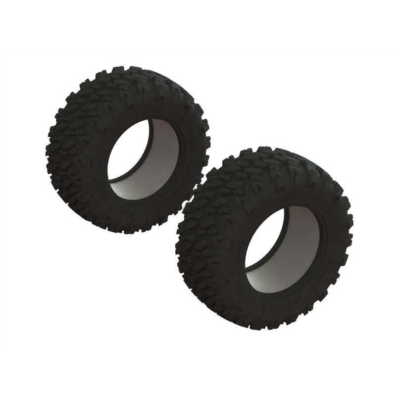 Arrma Part #ARA520051 dBoots RAGNAROK MT 2.8 1/8 Tire w/Inserts (2)