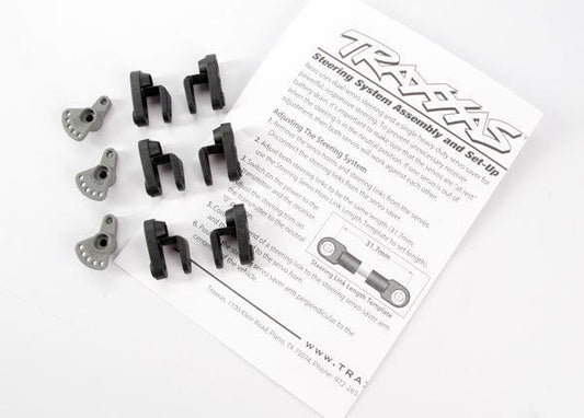 Traxxas 5345X Steering/Throttle Servo Horns E-Revo T-Maxx Slayer Revo Summit - PowerHobby