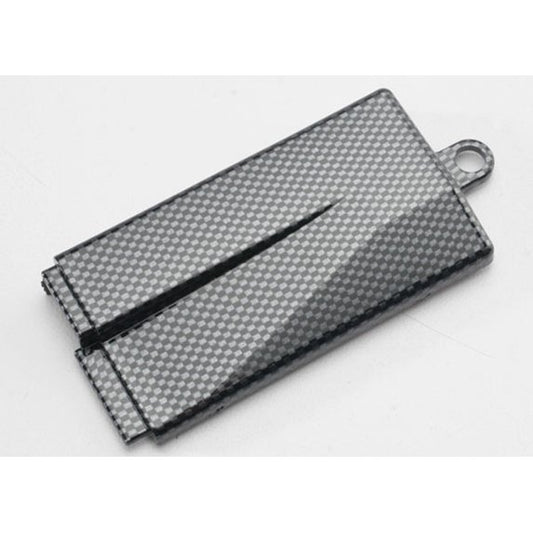 Traxxas 5523G - Battery Cover Mid Chassis Exo-Carbon