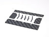 PN Racing Part#: 600630 Mini-Z Carbon Fiber Rear Wing Kit