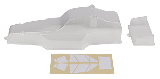 RC10 Protech Body and Wing, clear
