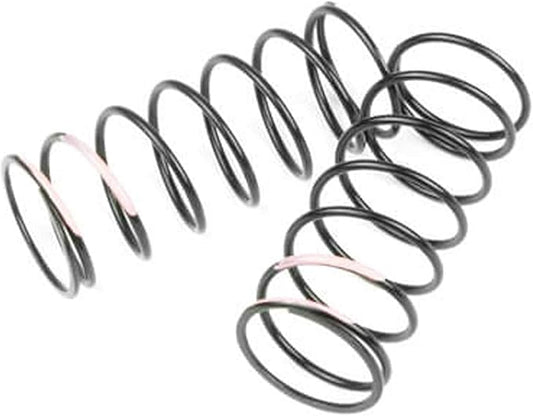 Tekno Part #TKR7041 Shock Spring Set (front, 1.4×7.875, 5.03lb/in, 50mm, pink)