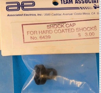 Team Associated Part #6439 Shock Cap Hard - BLACK