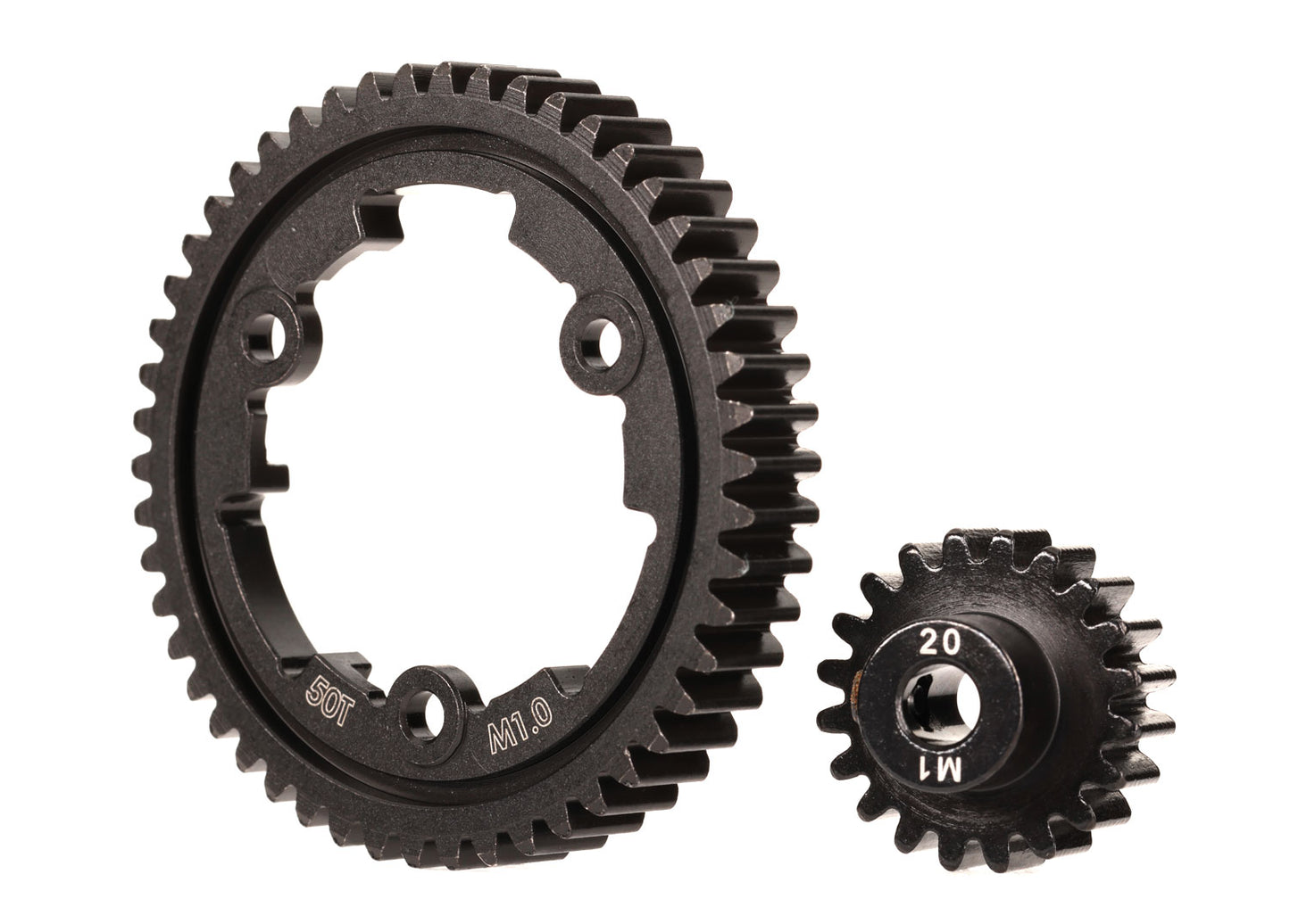 Traxxas 50-Tooth Wide-Face Machined-Steel Spur Gear & Pinion
