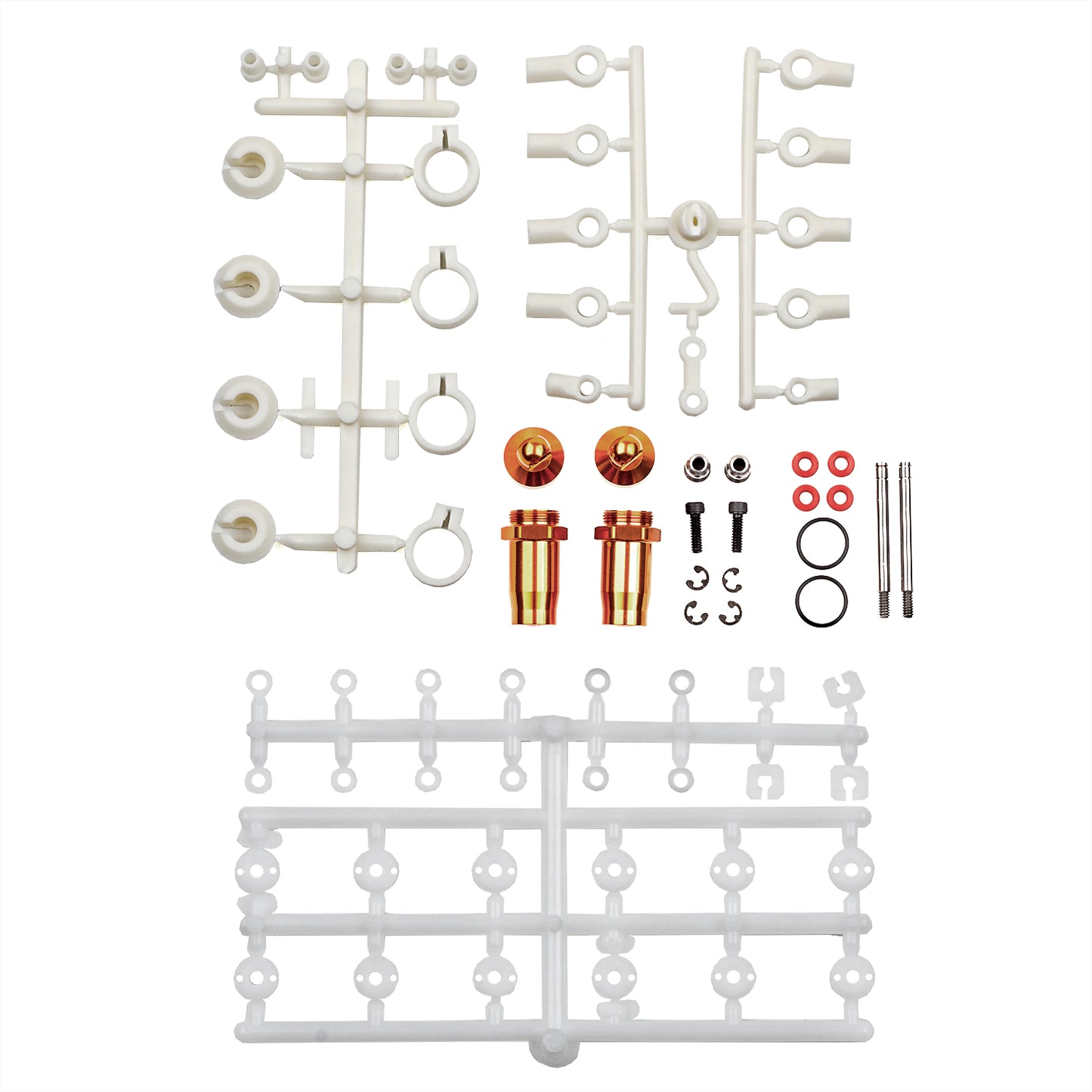 RC10 Shock Kit, 0.56 in, 2 shocks