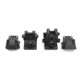 Tekno Part #TKR6519B Bulkhead Set (Front/Rear Revised) EB410