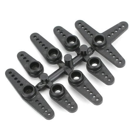 DU-BRO Part #670 Super Strength Servo Arms Standard Futaba Servo Arms – Composite Servo Arms (8-Pack)