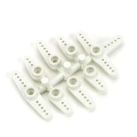 DU-BRO Part #675 Super Strength Standard Hitec / Tower Hobbies / Hobbico Command Servo Arms – Composite Servo Arms (8-Pack)