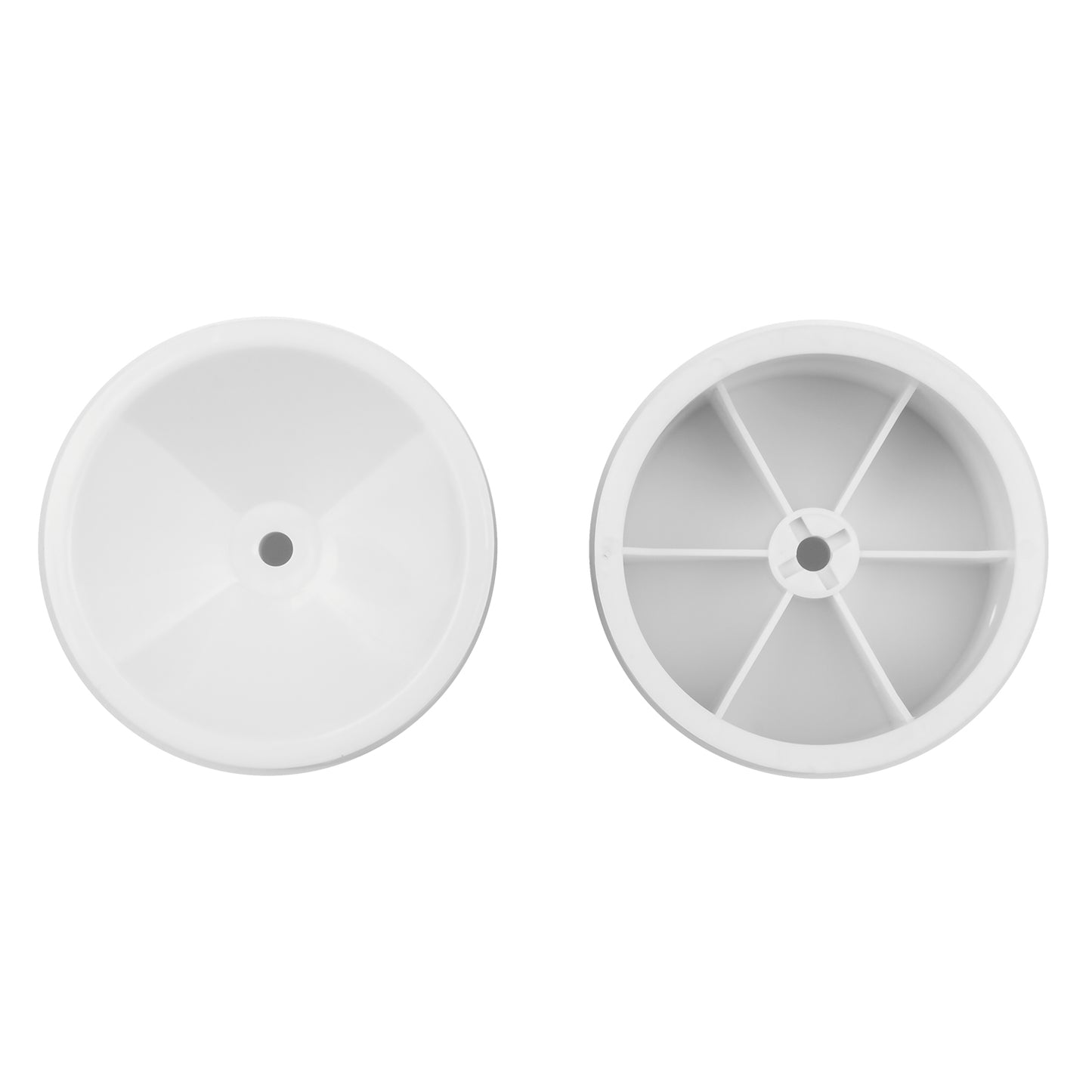 RC10 2.2 in Rear Wheels, 3/16 in, white