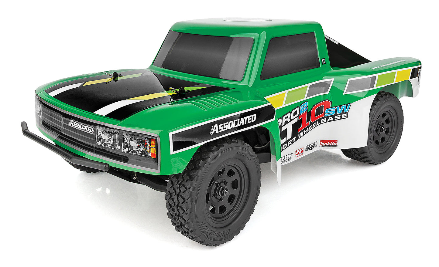 Pro2 LT10SW SC Truck RTR LiPo Combo, green