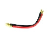 PN Racing Charger Connect Cable 4mm Bullets with 14awg 10cm Silicon Wire Set Part#: 700252