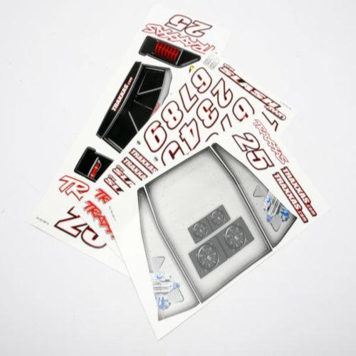 Traxxas 7013 Decal Sheets Slash - PowerHobby
