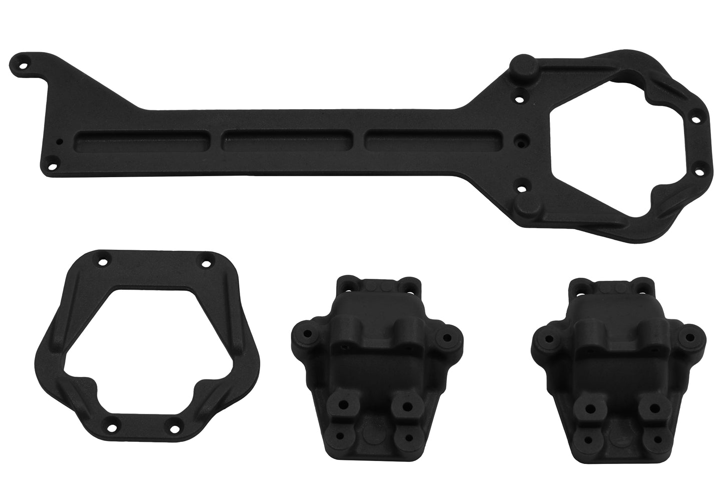 RPM Front & Rear Upper Chassis & Differential Covers for the LaTrax Teton & Rally