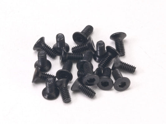PN Racing M2x5 Countersink Hardened Carbon Steel Hex Machine Screw (20pcs)