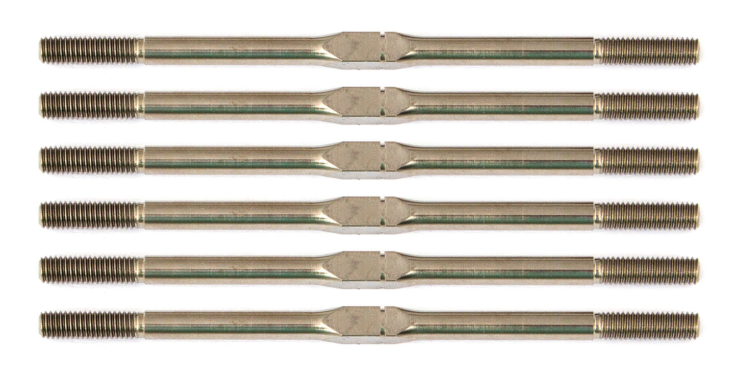 ProSC10 FT Titanium Turnbuckle Set, 3x67 mm/2.65 in, silver