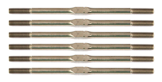 ProSC10 FT Titanium Turnbuckle Set, 3x67 mm/2.65 in, silver