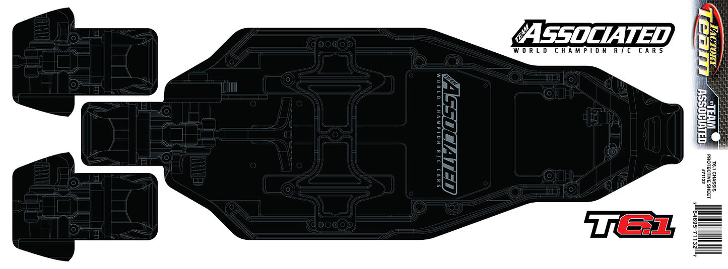 T6.2/T6.1 FT Chassis Protective Sheet, printed