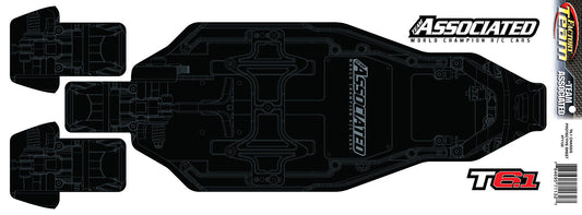 T6.2/T6.1 FT Chassis Protective Sheet, printed
