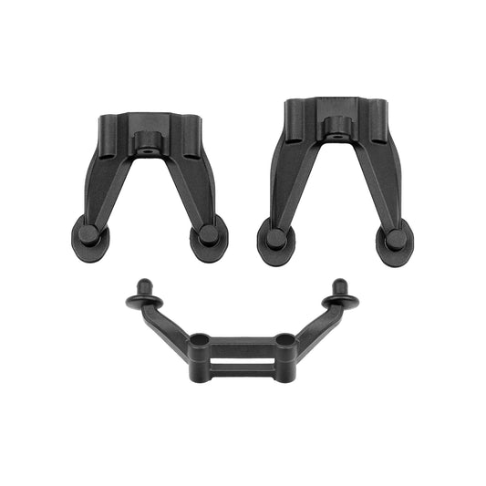 RC10T7 Body Mounts, Front And Rear
