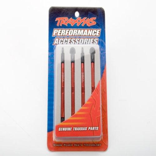 Traxxas 7138X Aluminum Toe Links Red 1/16 E-Revo Summit Grave Digger - PowerHobby