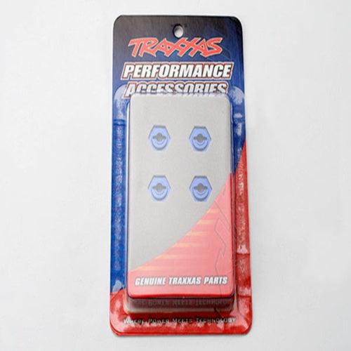 Traxxas 7154X Aluminum Hex Wheel Hubs (4) Slash E-Revo Rally Summit - PowerHobby