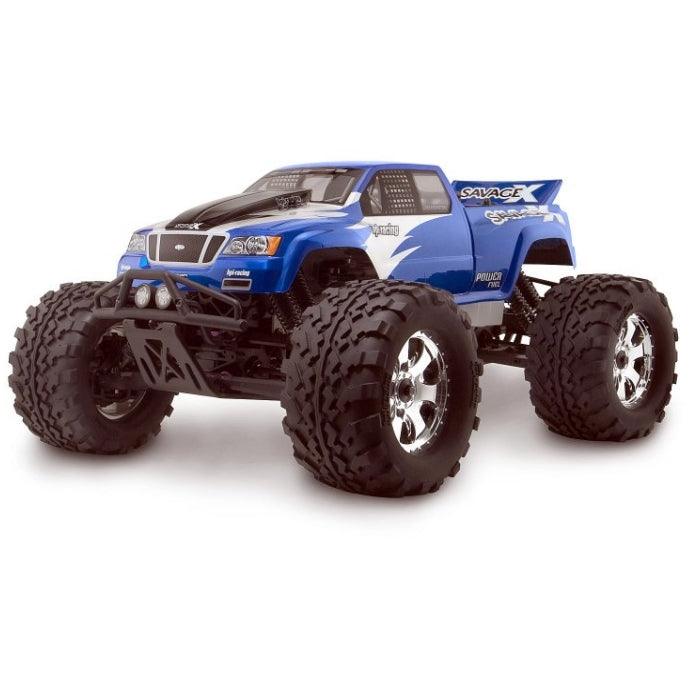 HPI Racing 7194 Nitro GT-2 Clear Body Savage Flux HP / RTR Savage X 4.6 - PowerHobby