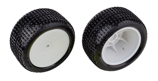 RB10 RTR Rear Wheels and Tires, mounted