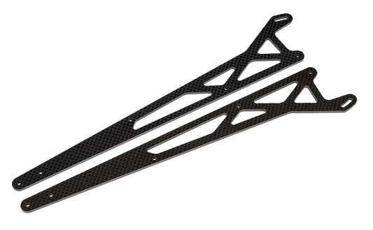 DR10M FT Wheelie Bar Arms, carbon fiber