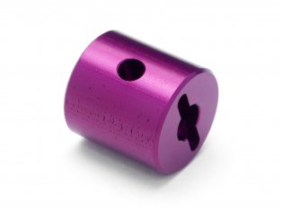 HPI Racing Part #75060 Rear Solid Axle (Purple)