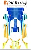 PN Racing Part#: 771171 Mini-Z Body Skin Ferrari 360 GTC Type 1