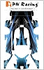 PN Racing Part#: 770955 Mini-Z Body Skin McLaren F1 GTR Type 5