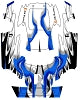 PN Racing Part#: 770972 Mini-Z Body Skin Ferrari F430 GT Type 2
