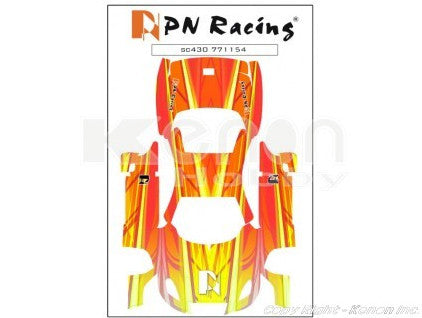 PN Racing Part #771154 Mini-Z Body Skin Lexus SC430 Type 4