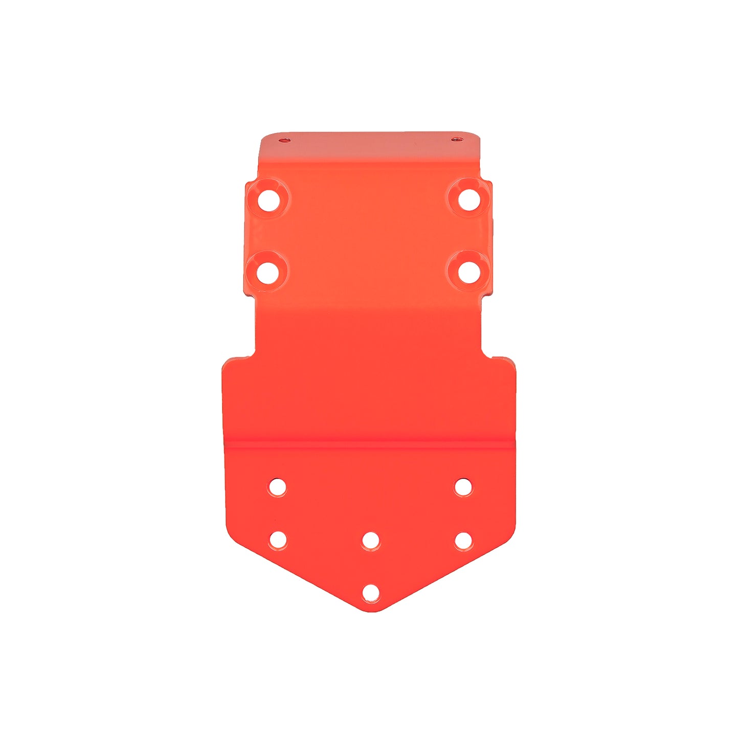 RC10T Nose Plate, Neon Red