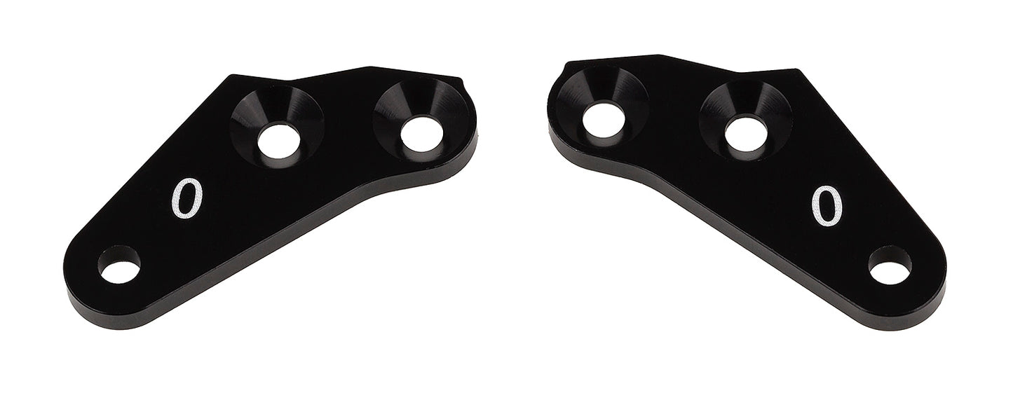 RC8B3 Steering Block Arms, zero