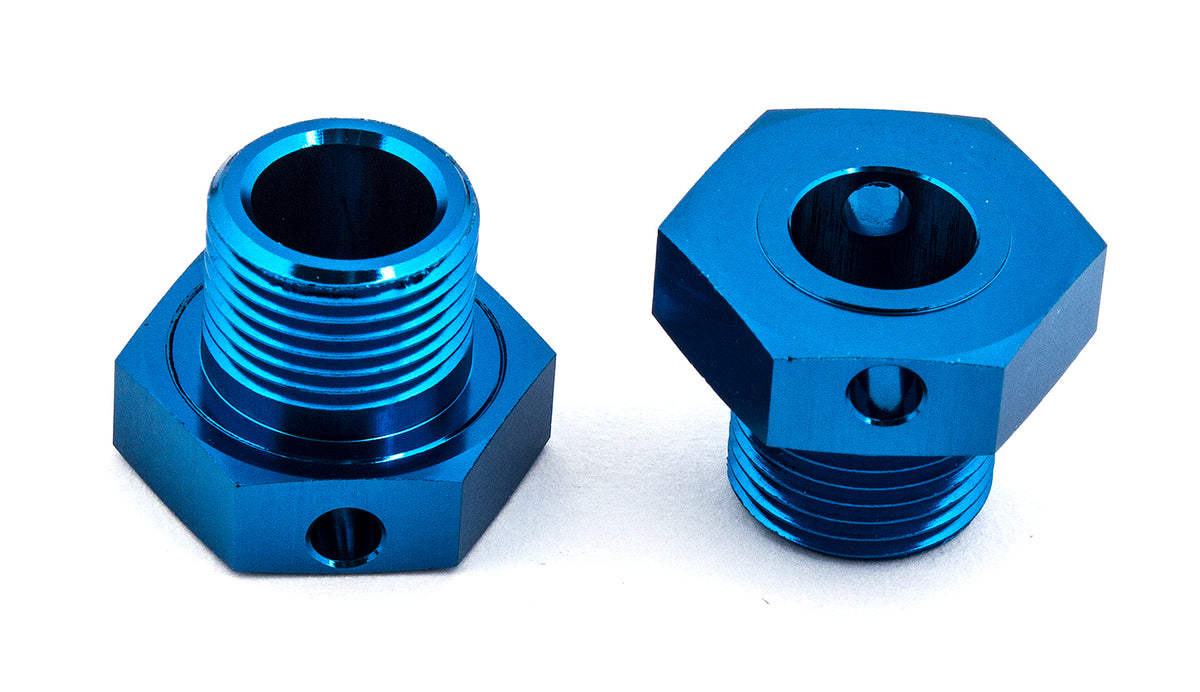 RC8B3 Wheel Hexes, +1 mm wide