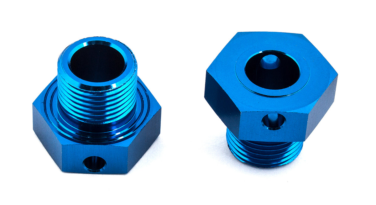 RC8B3 Wheel Hexes, +2 mm wide