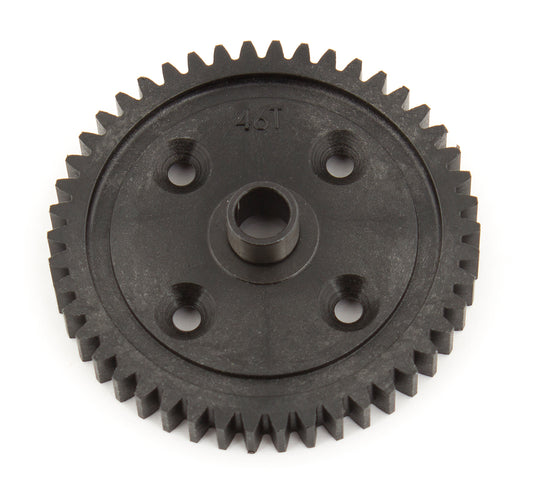 RC8B3.1e Spur Gear, 46T, Mod 1, plastic