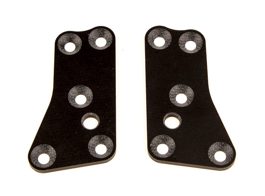 RC8B3.2 FT Upper Suspension Arm Inserts, G10, Front Upper, 2.0 mm