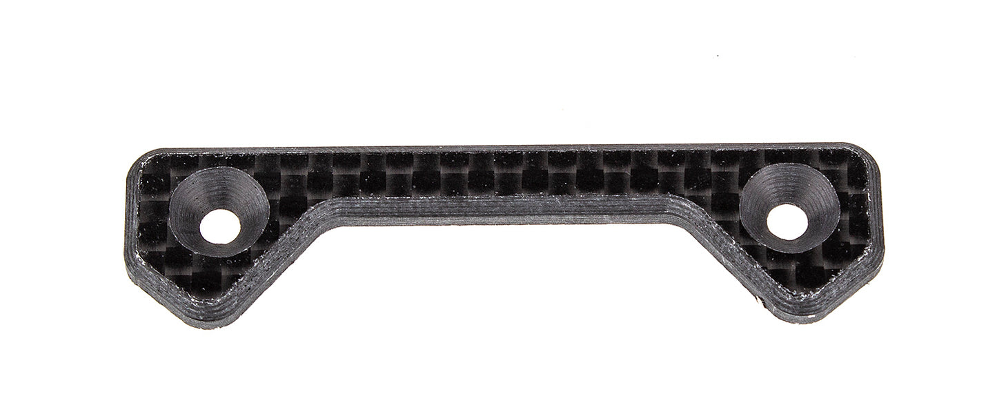 FT RC8B3 One-Piece Rear Wing Button, carbon fiber
