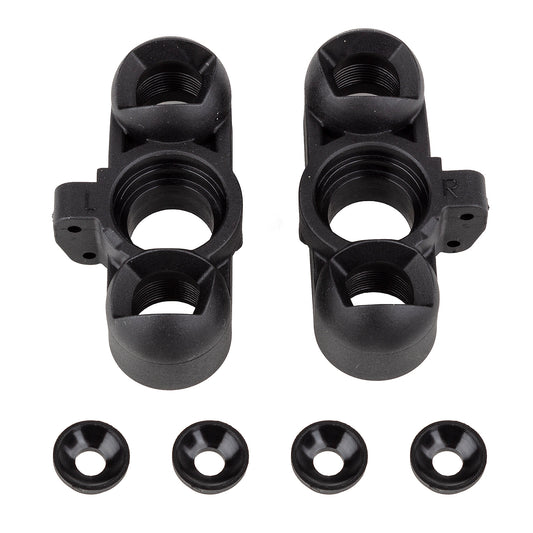 RC8B4 Steering Blocks, 8 deg KPI