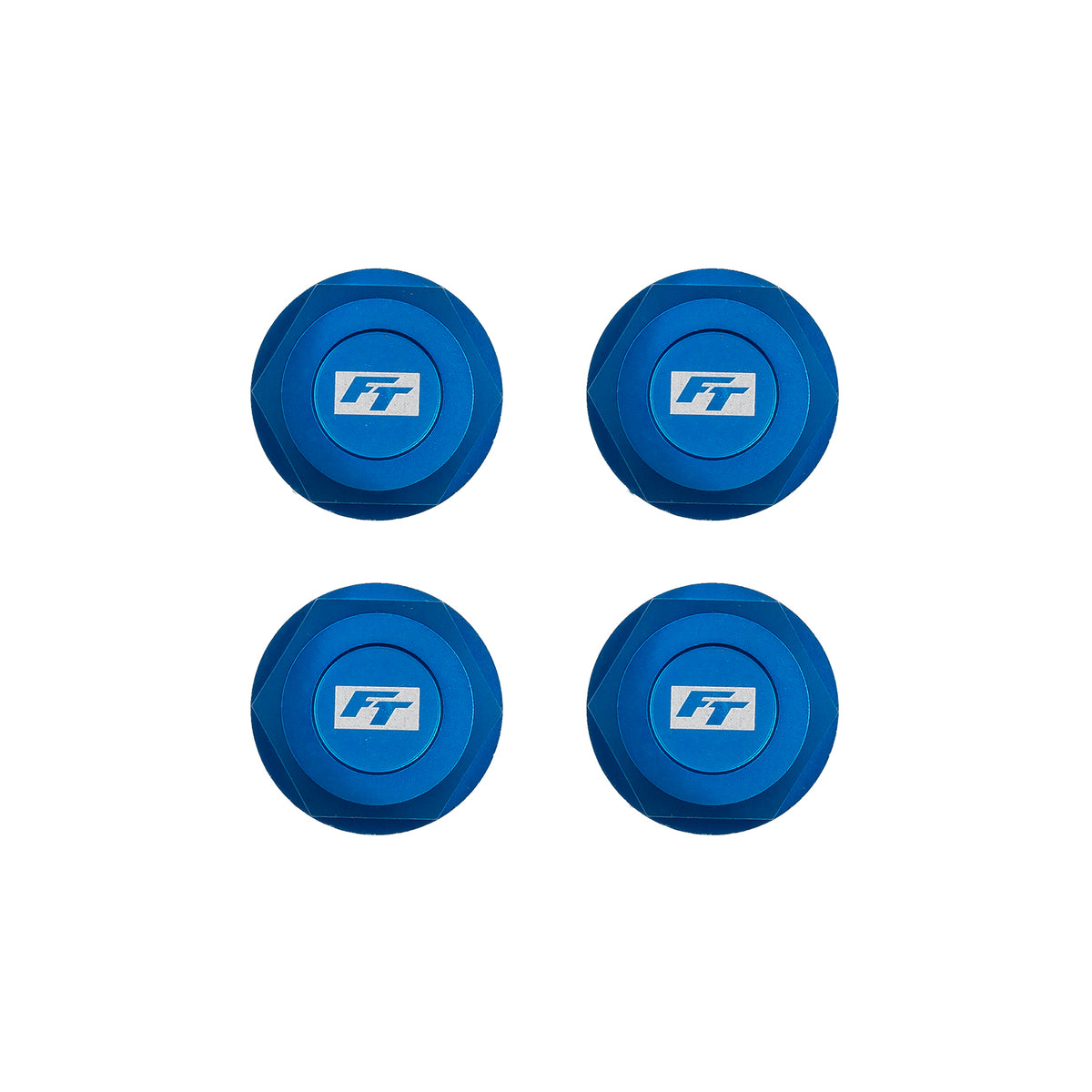 FT Aluminum Capped Wheel Nuts, 17mm