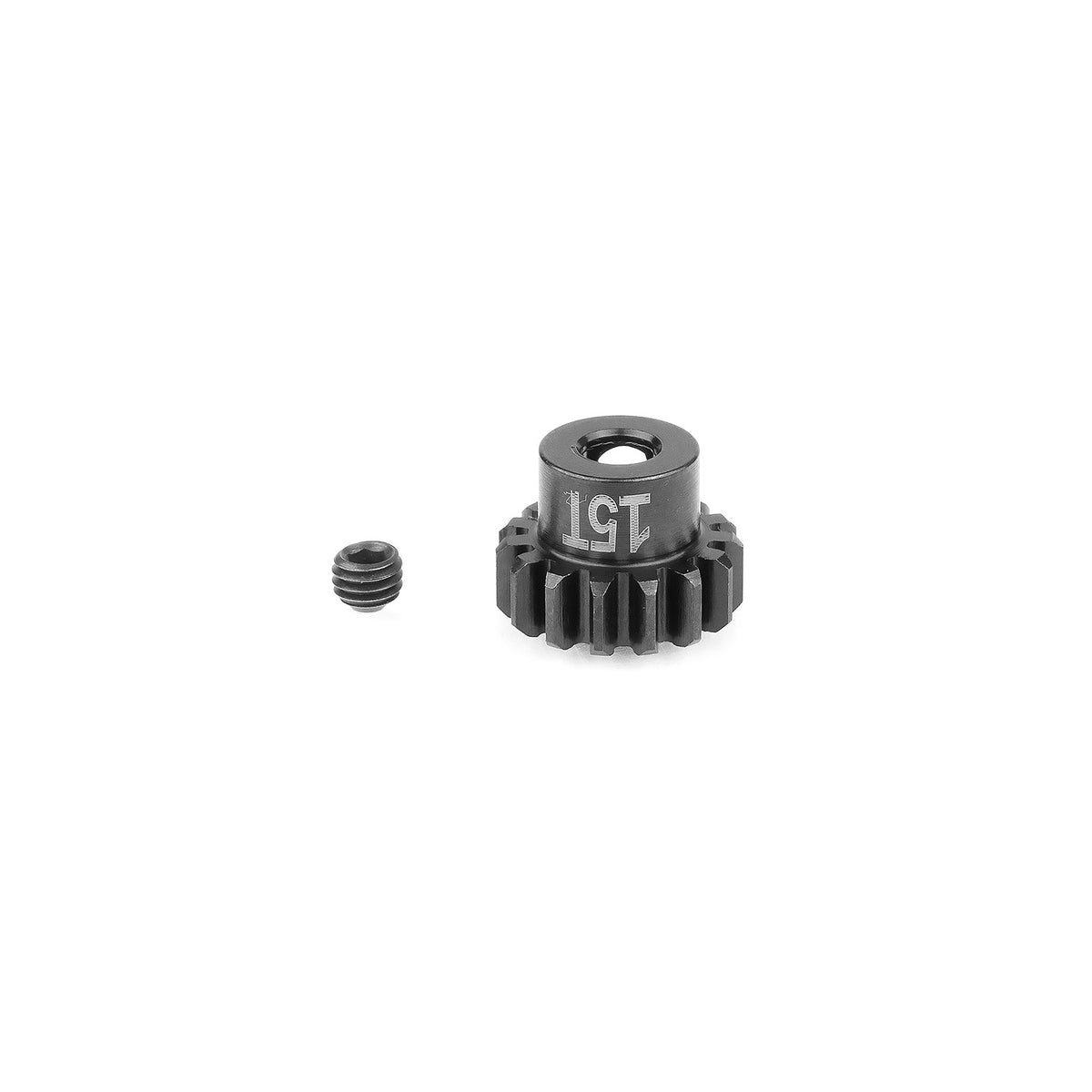 FT STEEL Pinion Gear, 15t-Mod 1, 5mm Shaft