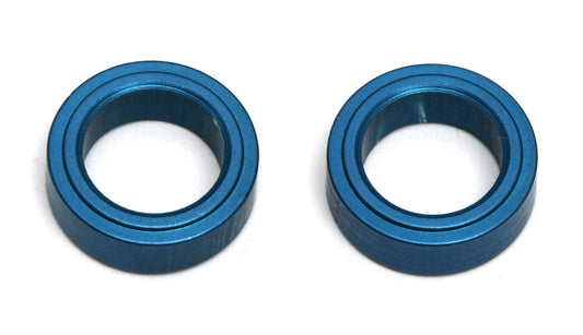 Rear Axle Spacers, narrow, blue aluminum