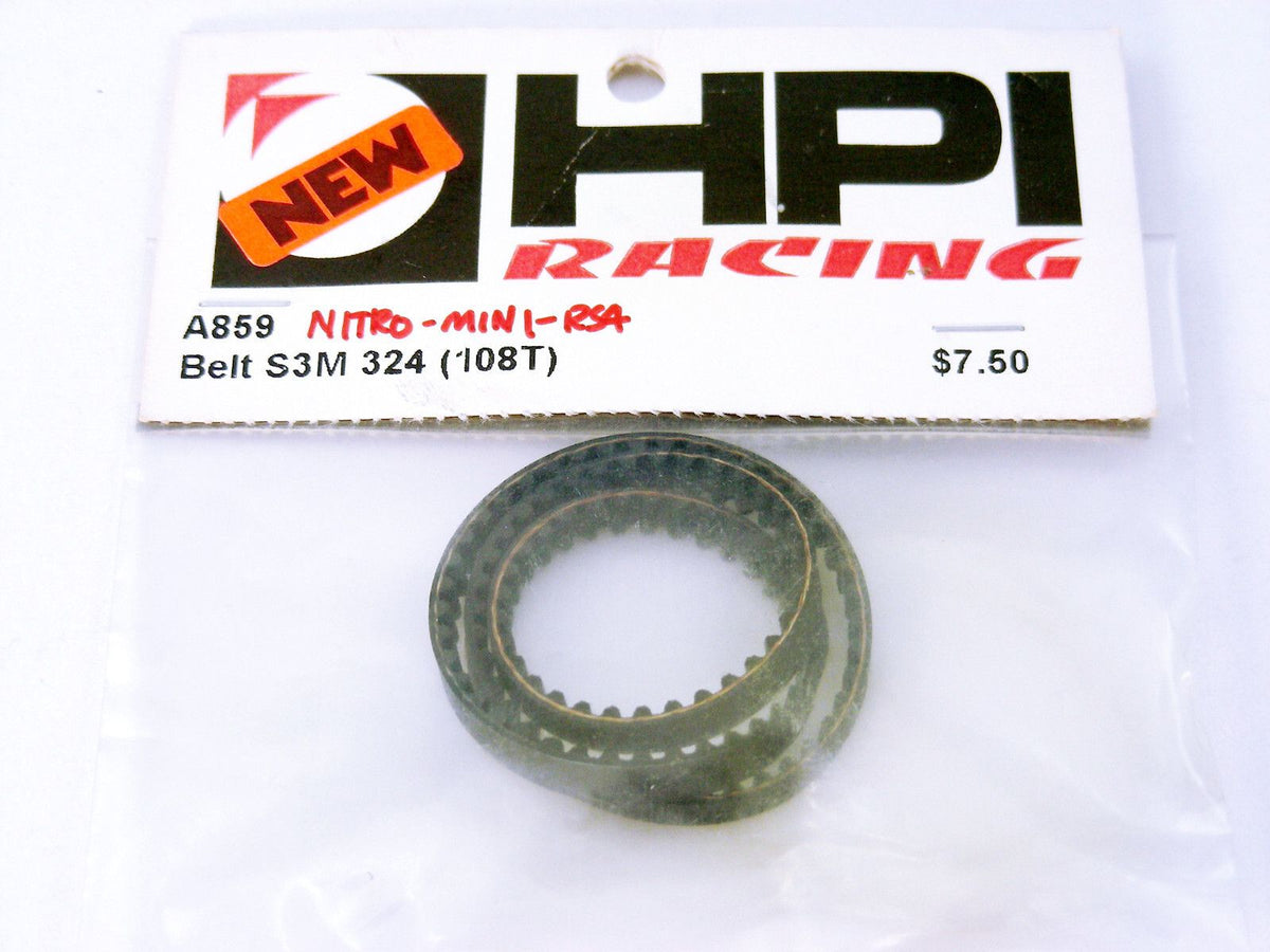 HPI Racing Part #A859 Belt S3M 324 (108T)